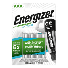 Energizer Nabíjacia batéria AAA 800 mAh EXTREME 4ks