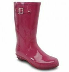 - Low Wellies Ladies - Berry Highgloss - 8