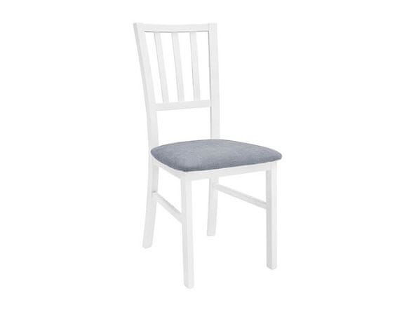 eoshop stoličky MARYNARZ PIONOWY 2 biela teplá (TX098)/Adel 6 grey