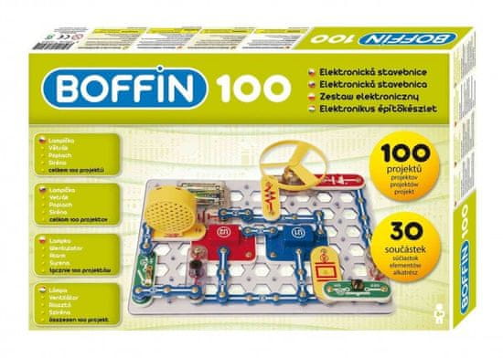 Boffin Stavebnica 100 elektronická 100 projektov na batérie