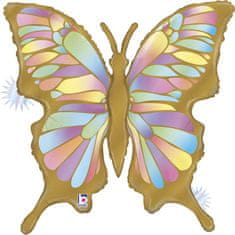Grabo Fóliový balón Farebný Motýl 84cm