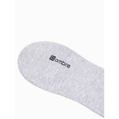 OMBRE Pánske ponožky LEESA šedé 3-pack MDN20882 Univerzálne