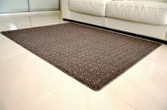 eoshop Kusový koberec Udinese hnedý (Variant: Okrúhly 57 cm priemer)