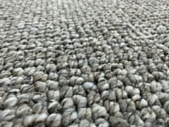 eoshop Kusový koberec Wellington sivý (Variant: Kruh 57 cm)
