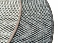 eoshop Kusový koberec Nature tmavo béžová (Varianta: 57 cm okrúhly)