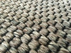 eoshop Kusový koberec Nature tmavo béžová (Varianta: 57 cm okrúhly)