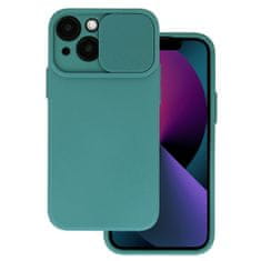 TopQ  Camshield Soft pre Iphone 15 Pro Max Dark green