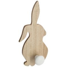 Atmosphera Detský drevený vešiak králik | 3 vzory Vzor: Dívajúce sa dozadu