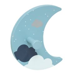 Atmosphera Detský drevený vešiak nočná obloha | 3 vzory Vzor: Hviezdička