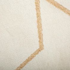 Atmosphera Detský koberec so zlatou hviezdou biely 78 cm