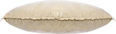 Atmosphera Detský vankúšik srdiečko zlatý 39 x 37 cm