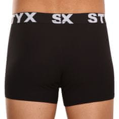 Styx Pánske boxerky športová guma čierne (G960) - veľkosť XL