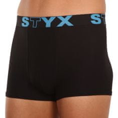 Styx Pánske boxerky športová guma čierne (G961) - veľkosť S