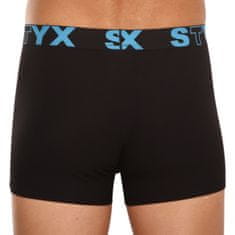 Styx Pánske boxerky športová guma čierne (G961) - veľkosť S