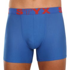 Styx Pánske boxerky long športová guma modré (U967) - veľkosť XL
