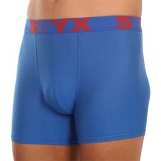 Styx Pánske boxerky long športová guma modré (U967) - veľkosť XL