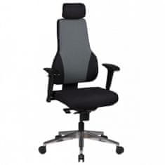 Bruxxi Kancelárska stolička Lener, 149 cm, čierna