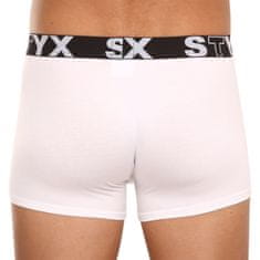 Styx Pánske boxerky športová guma biele (G1061) - veľkosť S