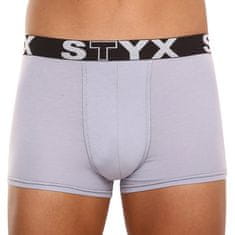 Styx Pánske boxerky športová guma svetlo sivé (G1062) - veľkosť S