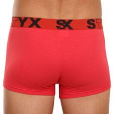 Styx Pánske boxerky športová guma červené (G1064) - veľkosť S
