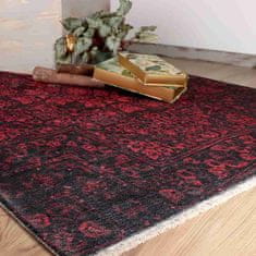 Jutex Kusový koberec Azteca 550 červený 0.75 x 1.50