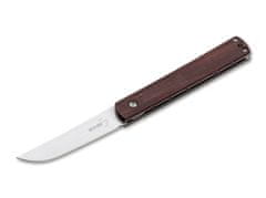 Böker Plus 01BO631 Wasabi Cocobolo zatvárací vreckový nôž 7,2 cm, drevo Cocobolo