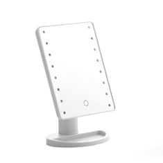 Northix Nastaviteľné kozmetické zrkadlo s LED 