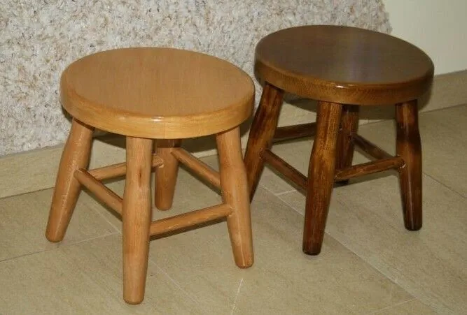 eoshop Buková stolička o výške 31 cm (Farba dreva: Dub)