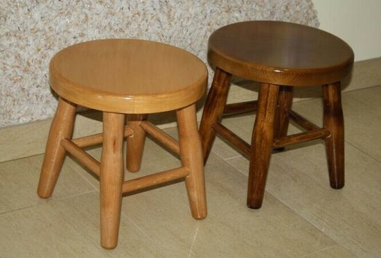 eoshop Buková stolička o výške 31 cm (Farba dreva: Orech)