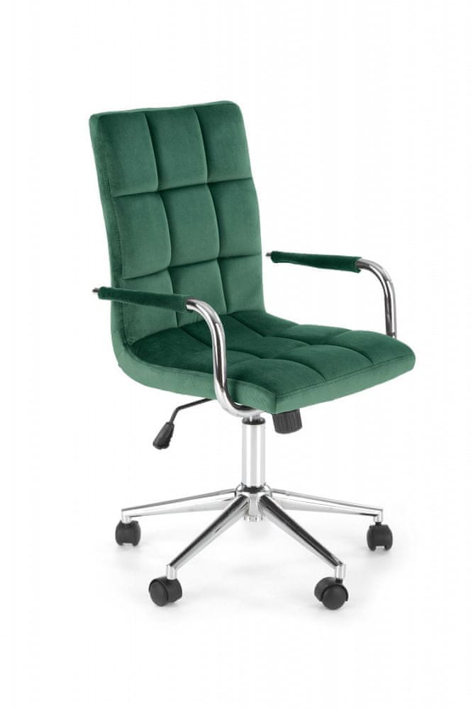 Halmar Kancelárska stolička GONZO 4, zelená