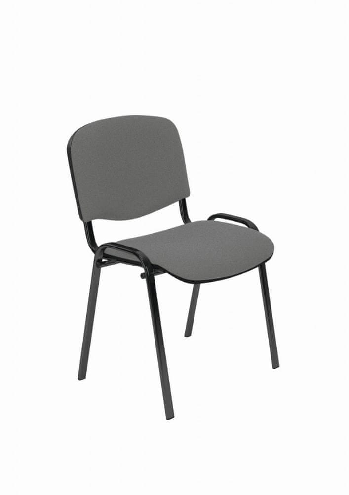 Halmar Konferenčná stolička ISO, sivá, látka OBAN EF031