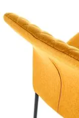 Halmar Čalúnená jedálenské stoličky K461, žltá