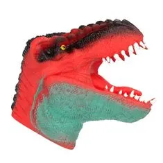 Dino World Tyrannosaurus rex na ruku ASST, Červeno - zelený, silikónový, 045140_F2