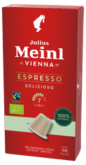 Julius Meinl Kompostovateľné kapsule Inspresso Bio & Fairtrade 10 ks