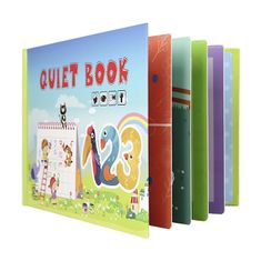 Cool Mango Náučná knižka pre deti - čísla- quietbook