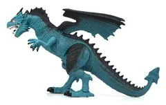 Aga RC dinosaurus-drak - chodí, revie, dýcha paru 41 cm