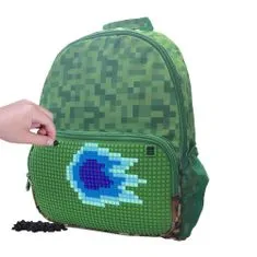 Pixie Crew Voľnočasový batoh Minecraft zelený