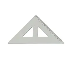 KOH-I-NOOR Trojuholník 45/177 s kolmicou KKO, KFL 