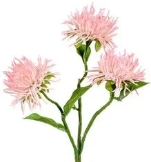 Autronic Chryzantéma, farba ružová srienistá. Kvetina umelá. KUC2554