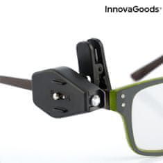 InnovaGoods Klipsy na okuliare s LED svetlom, 2 ks