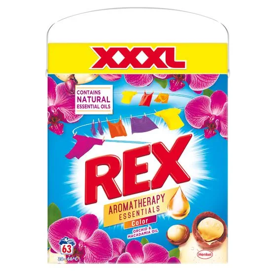 Rex Prášok Orchid Macadamia Essentials Oil BOX 63WL