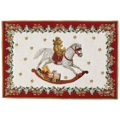 Villeroy & Boch Vianočné textilné prestieranie TOY'S FANTASY - HORSE, 32 x 48 cm