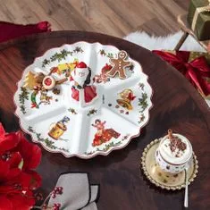 Villeroy & Boch Vianočný servírovací tanier TOY'S FANTASY, delený