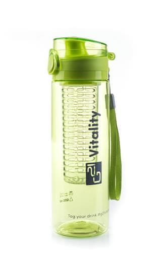 G21 Fľaša na smoothie/juice, 600 ml, zelená
