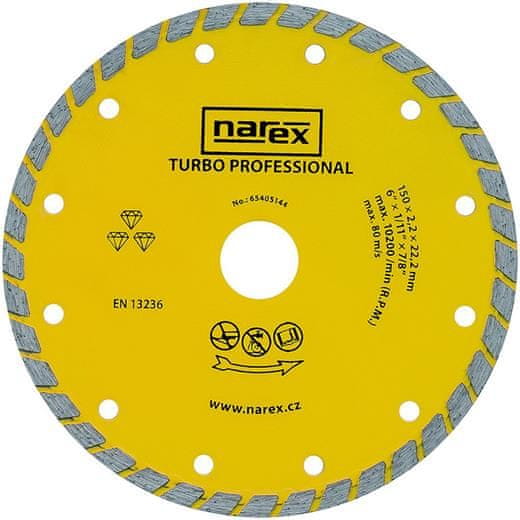 Narex Diamantový kotúč TURBO PROFESSIONAL 150 mm