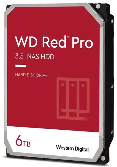 WD RED Pre 6TB HDD / 6003FFBX / SATA 6Gb/s / Interné 3,5"/ 7200 rpm / 256MB