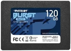 Patriot BURST ELITE 120GB SSD / Interný / 2,5" / SATA 6Gb/s /