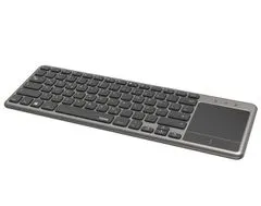 HAMA bezdrôtová klávesnica KW-600T s touchpadom, pre Smart TV