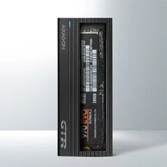 EEM2-GTR, USB-C 3.2 Gen 2 - M.2 NVMe SSD kovový THIN RIB box