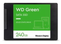 WD GREEN SSD 3D NAND WDS240G3G0A 240 GB SATA/600, (R: 500, W: 400 MB/s), 2.5"
